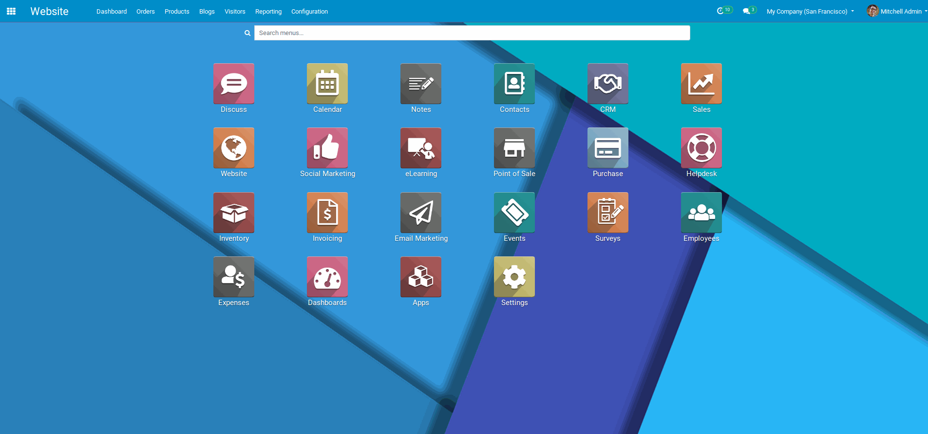 Odoo • A picture with a caption